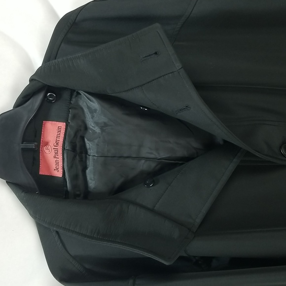 Jean-Paul Germain Black Trench coat - Picture 2 of 10